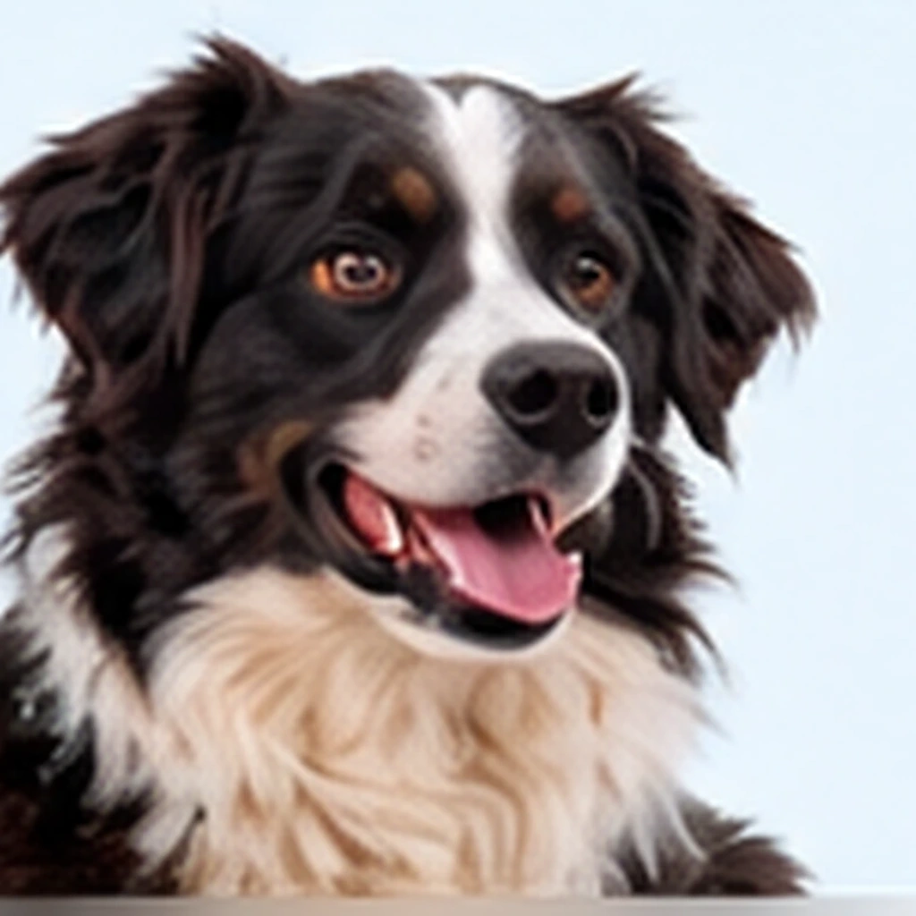 Cachorro representando exames veterinários